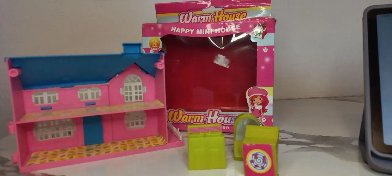 Casinha de Boneca Miniatura - Brinquedo Infantil - Foto 3