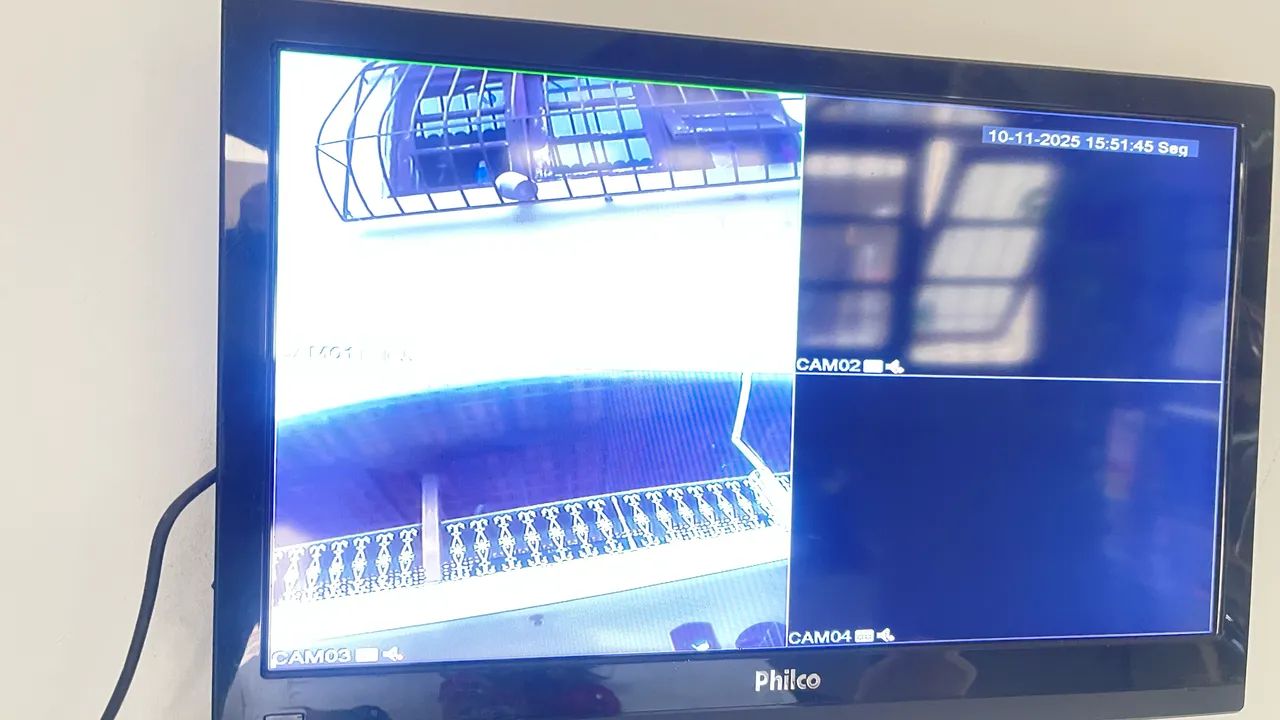 Câmera Segurança DVR 500GB - Foto 4