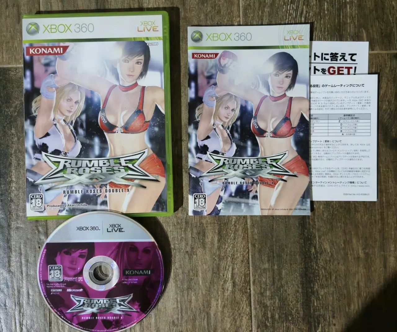 RUMBLE ROSES XX XBOX 360 ORIGINAL JAPONES - Consoles de Vídeo Game
