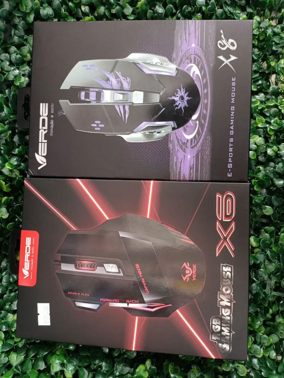 Mouse Gamer Verde X6