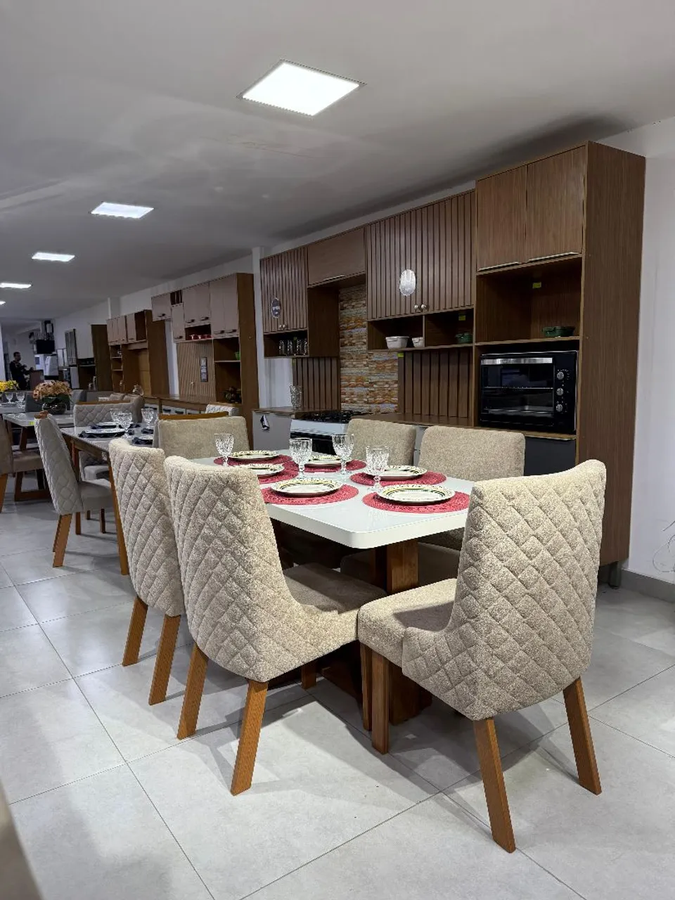 Mesa de Jantar de 6 cadeiras