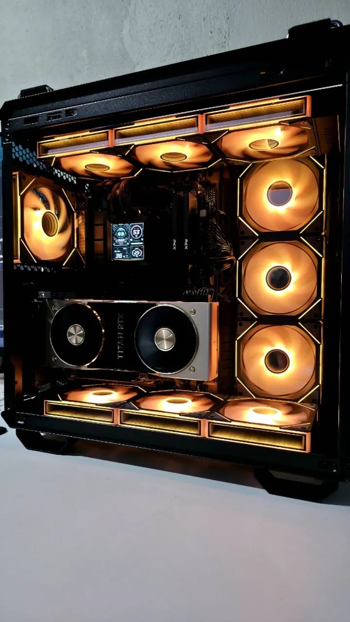 Pc Gamer, IA ou programadores, Ryzen 7 X3D AM5, 32GB DDR5, RTX TITAN 24GB, NVME 1TB 4.0 - Foto 4