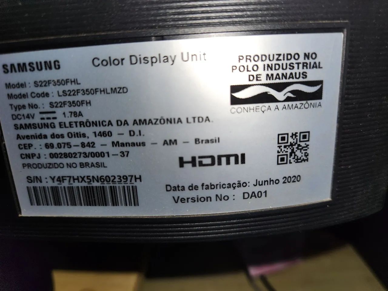 Monitor Samsung 22 polegadas - Foto 2