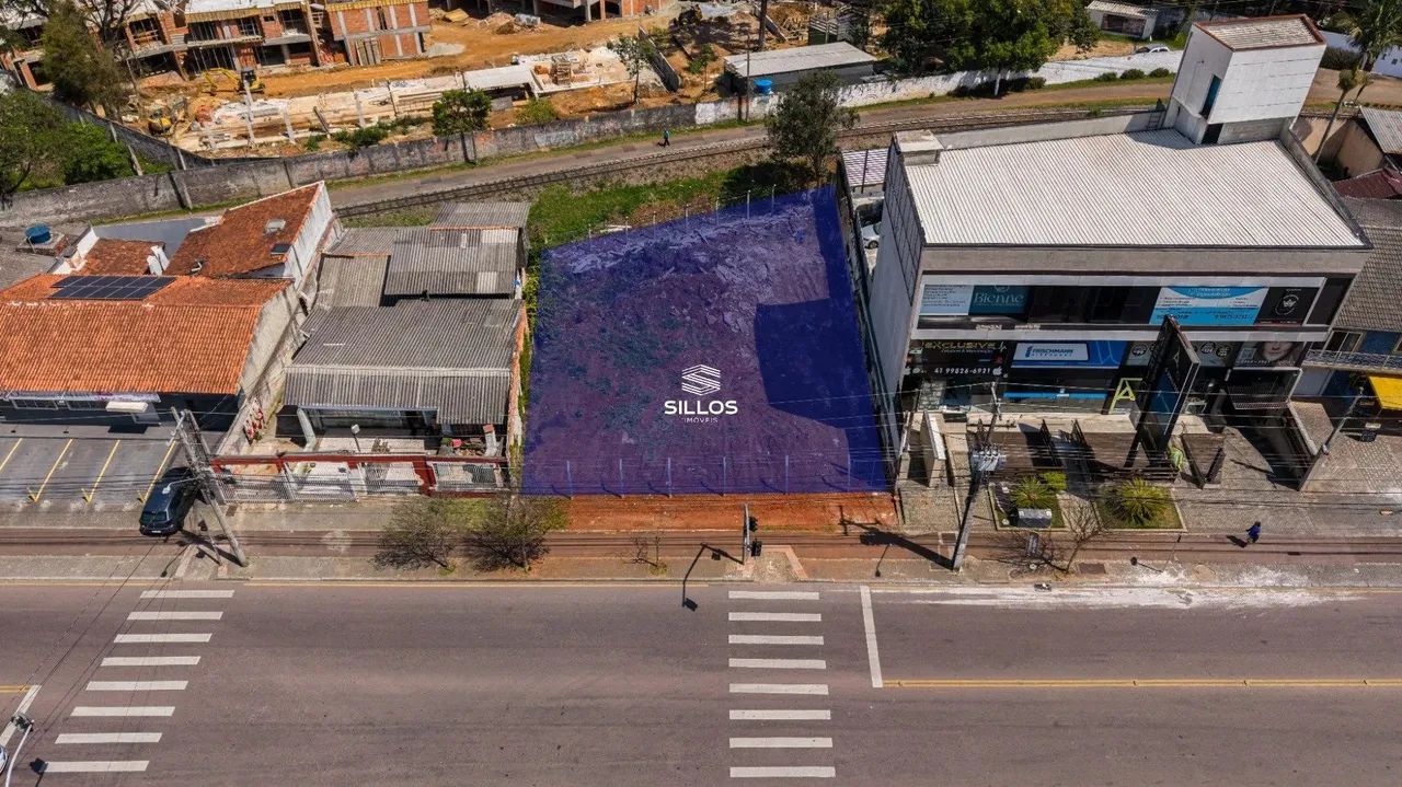 Terreno comercial para alugar com 594,00 m² de área total no Barreirinha em Curitiba