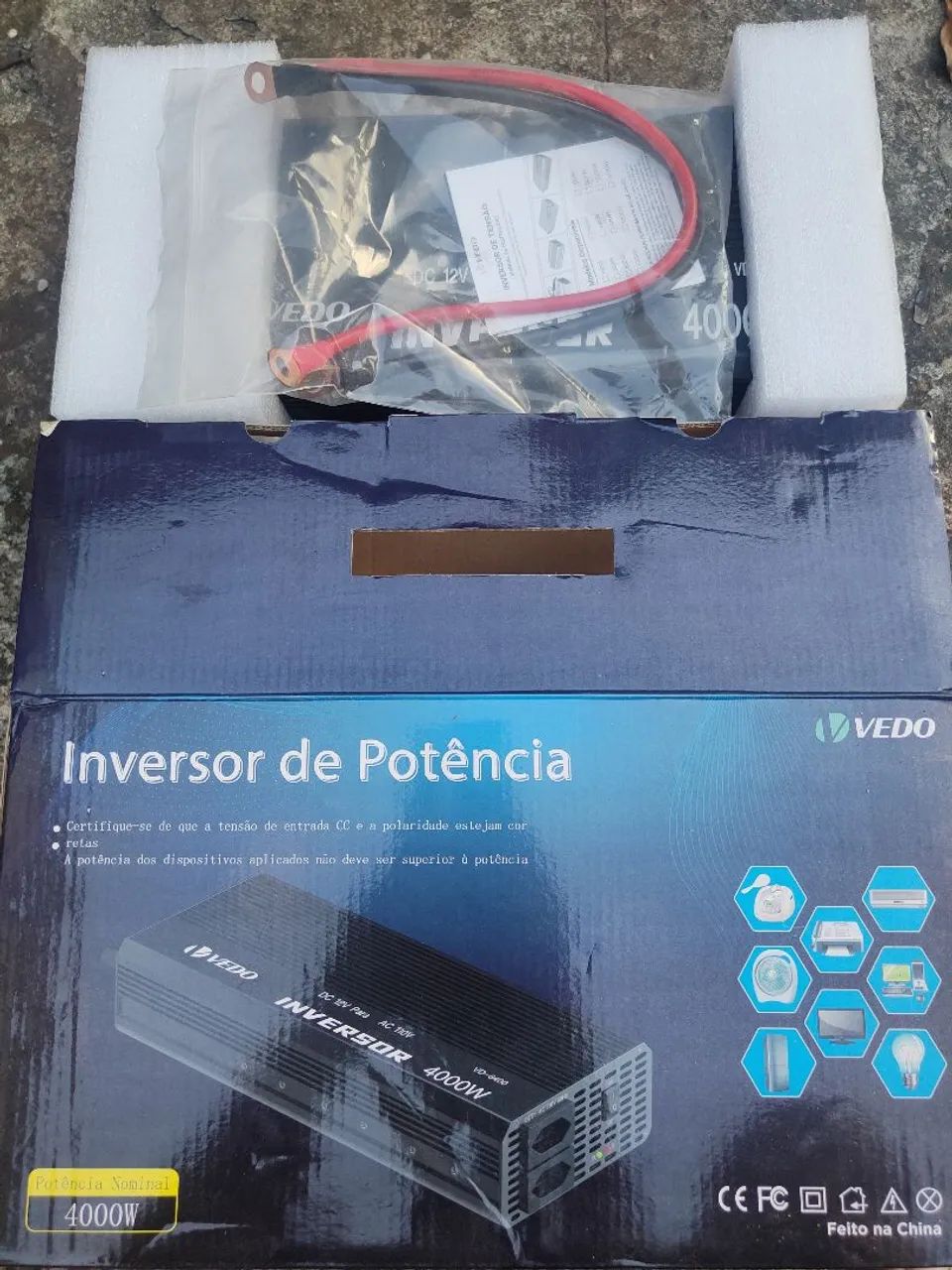 Inversor de Potência Vedo 4000W