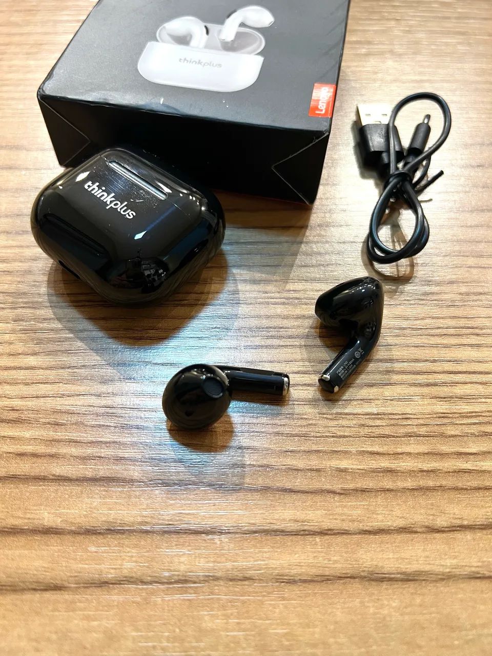 Lenovo LP40 Preto - Fone Bluetooth com som potente e conforto total - Foto 3