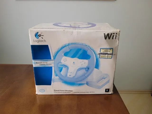 Volante Logitech Speed Force Wireless para Nintendo Wii