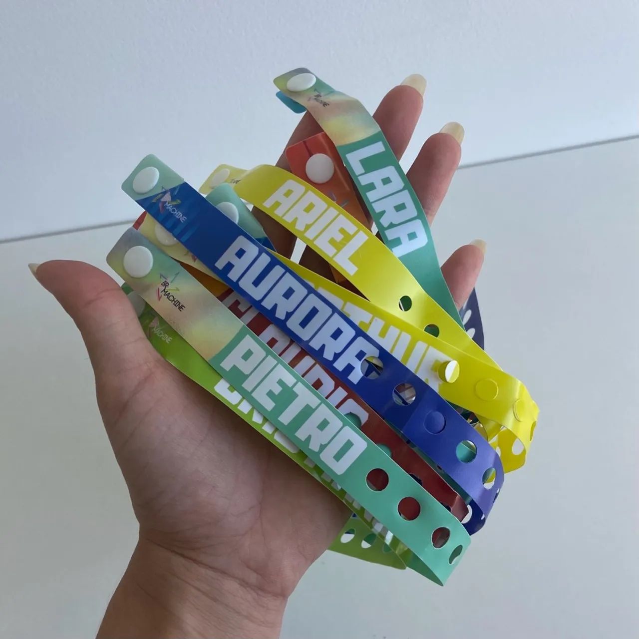 Pulseiras BR MACHINE diversos nomes 
