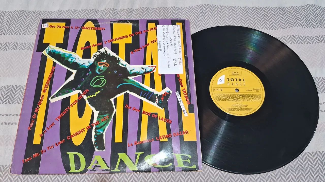 LP VINIL - TOTAL DANCE.