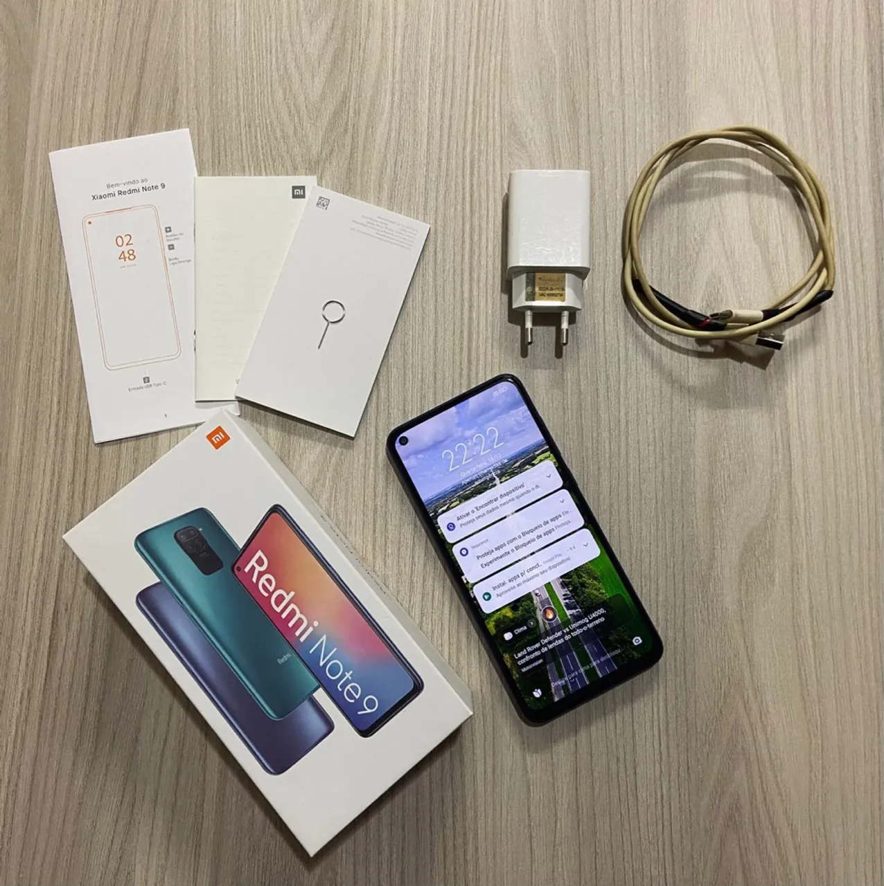 Smartphone Xiaomi Redmi Note 9 64gb Zerado Completo Na Caixa