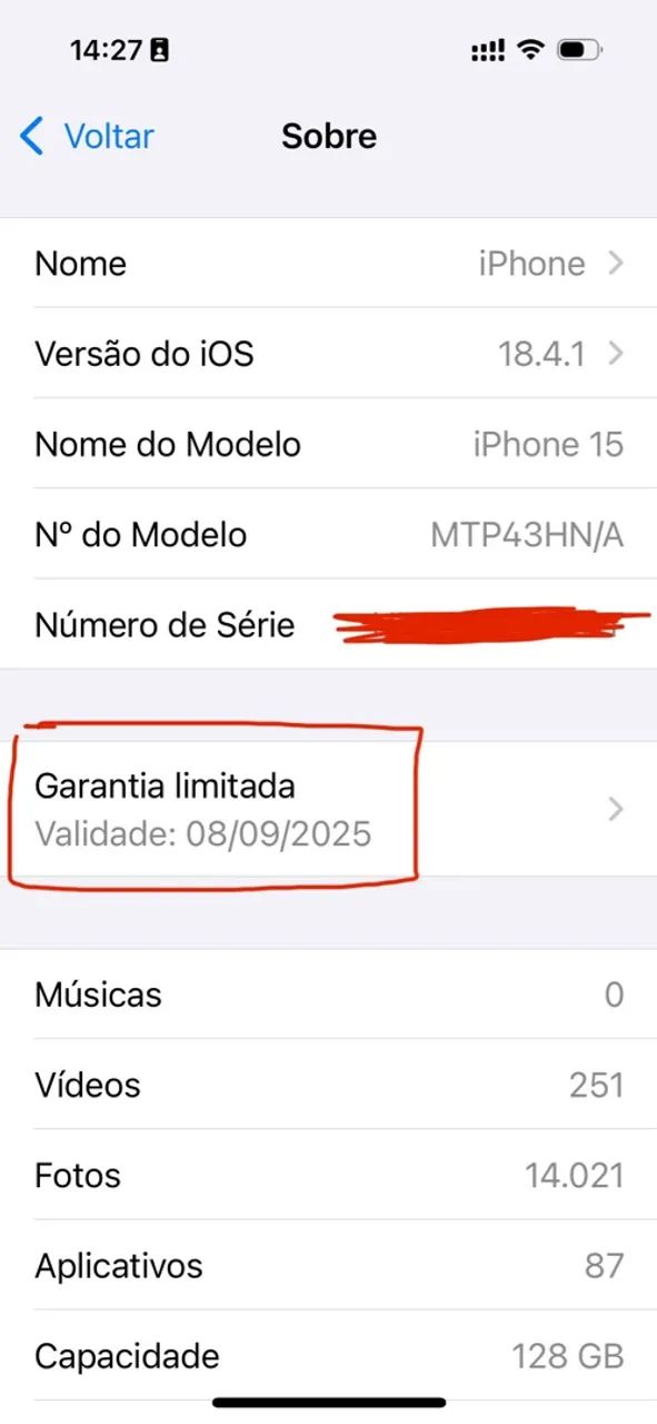 iPhone 15 128 GB seminovo - Foto 3