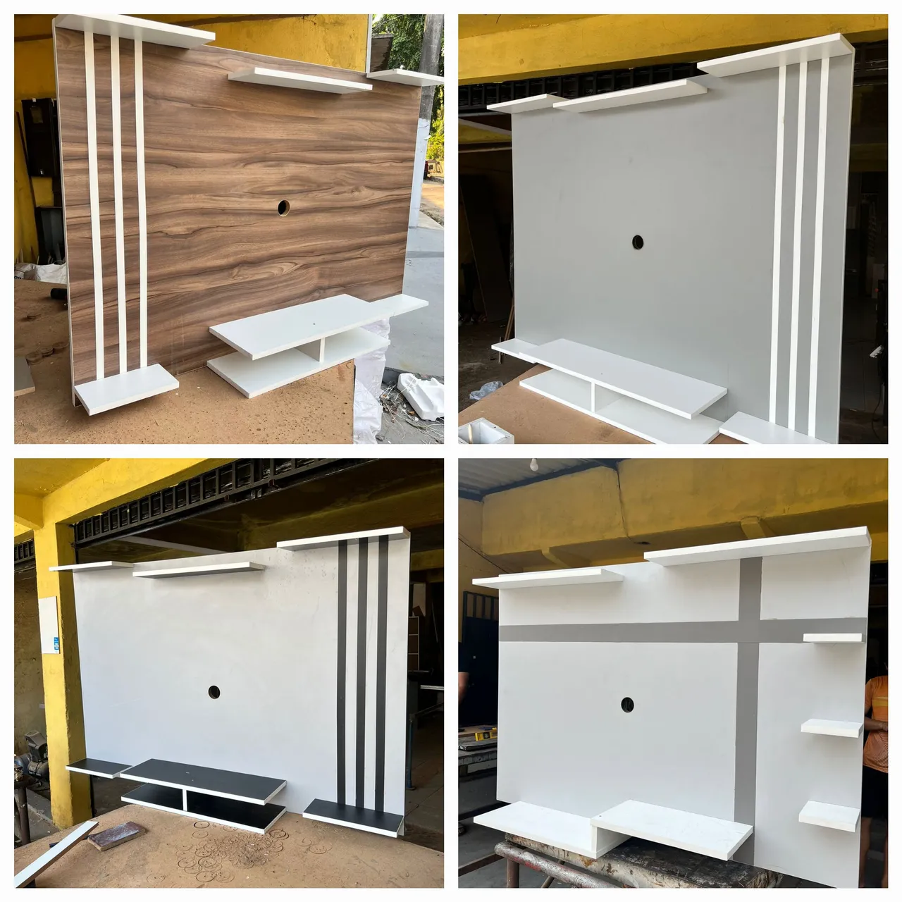 Painel de tv -- vários tipos