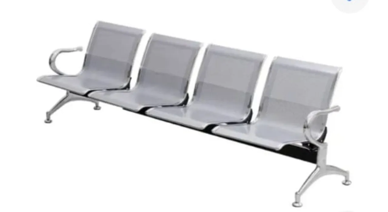 Cadeira para espera hospitalar