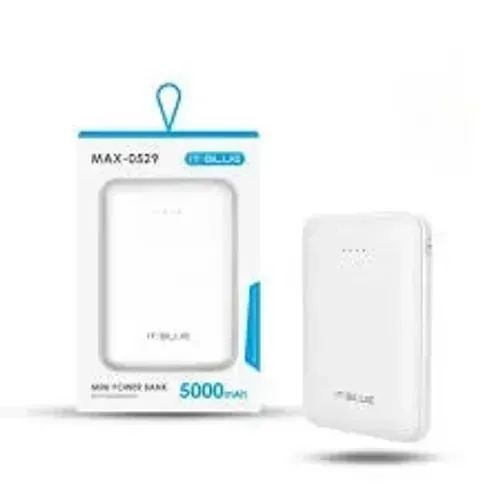 Power Bank 10.000mah Carga Rápida Para iPhone It Blu Max Cor Branco - Foto 2