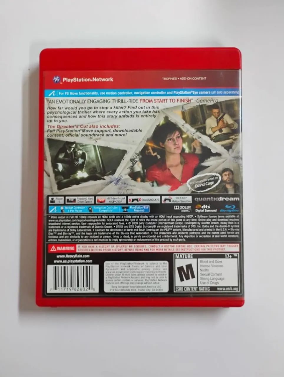 Heavy Rain - PS3 - Playstation 3 - Foto 3