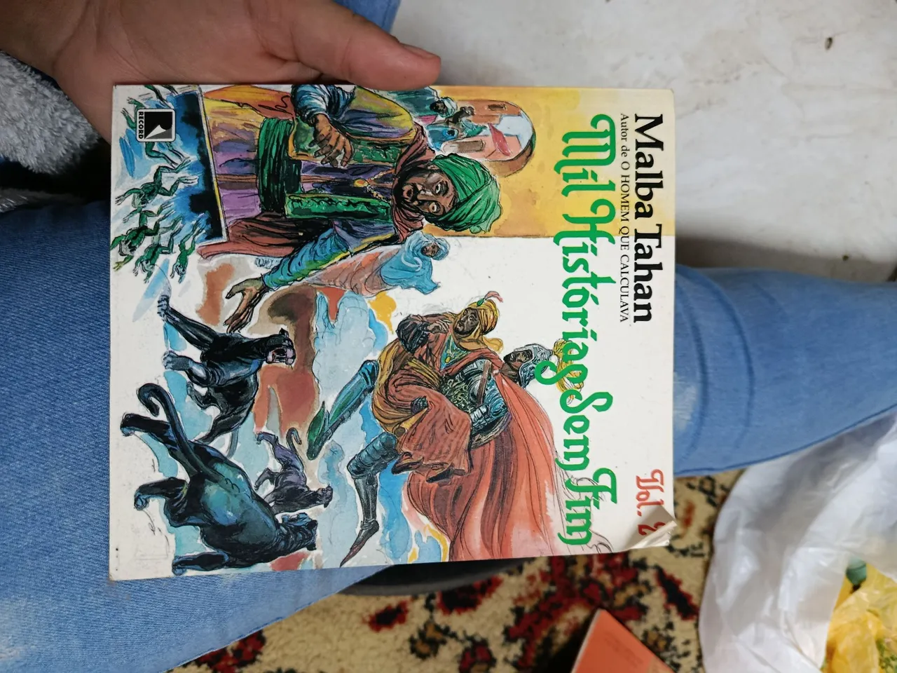 Livro 'Mil Histórias Sem Fim' - Malba Tahan - Vol. 2