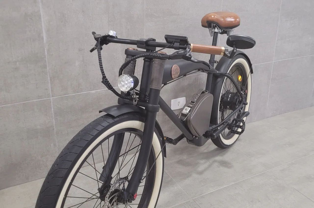 Bicicleta Elétrica - Estilo Vintage