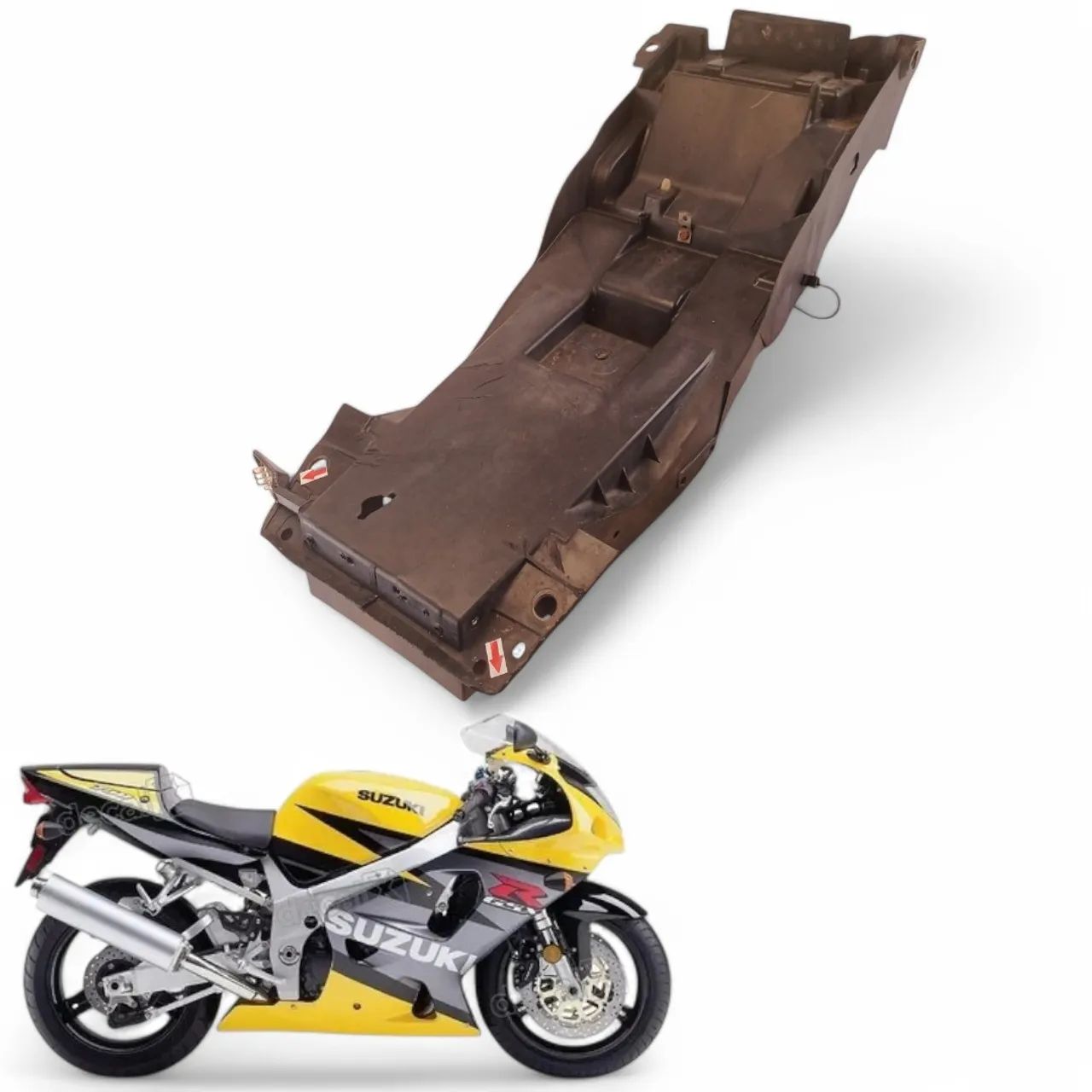 Para-lamas Traseiro Interno Suzuki Srad 750 2003