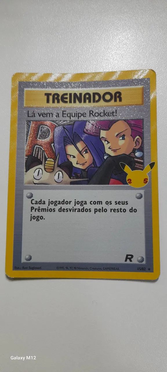 Carta Pokémon Treinador - Equipe Rocket 15/82