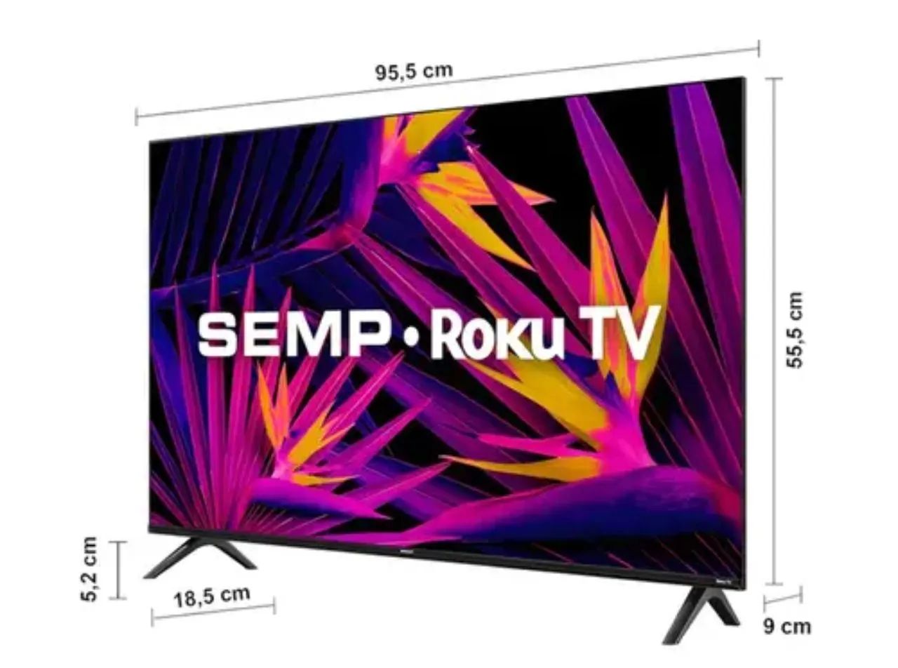 SMART TV 32 POLEGADAS SEMP ROKU - Foto 2