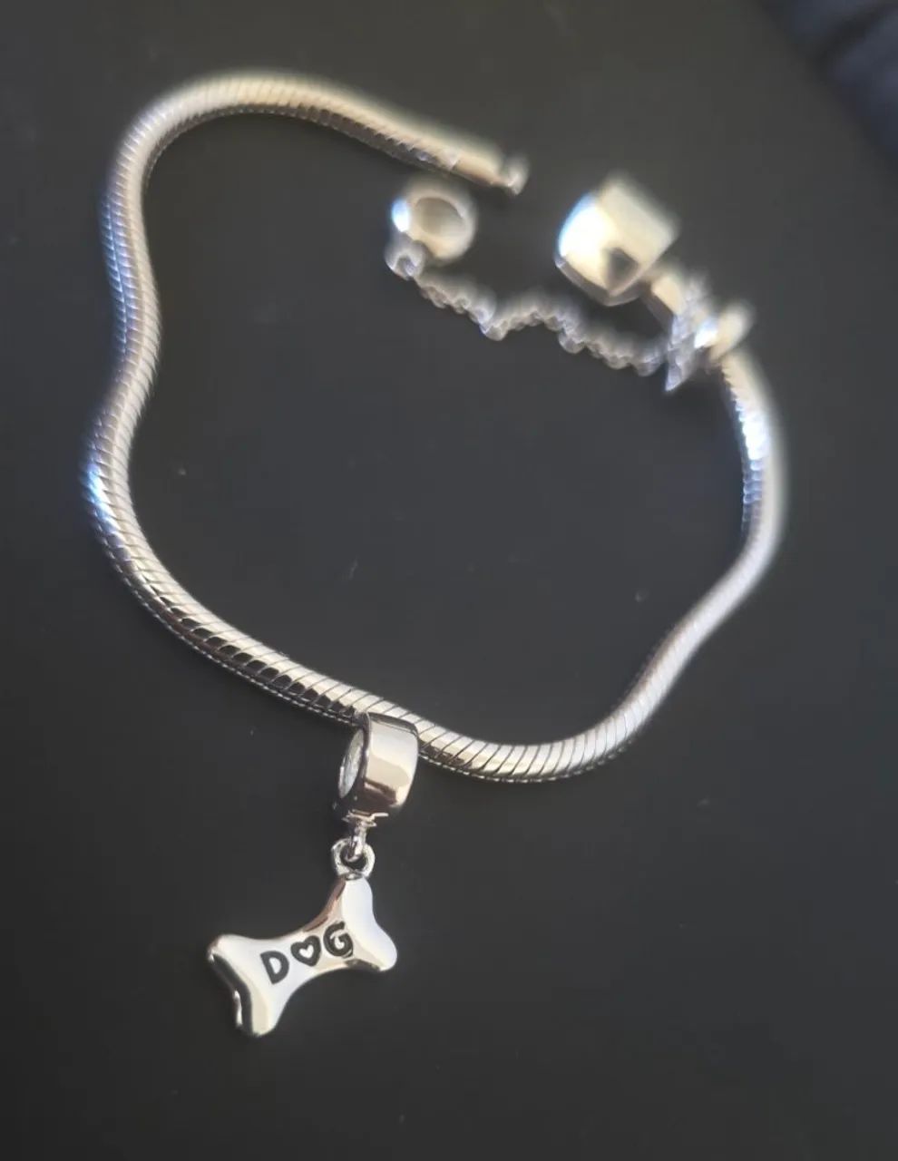 Berloque em Prata mascote Dog - Foto 2