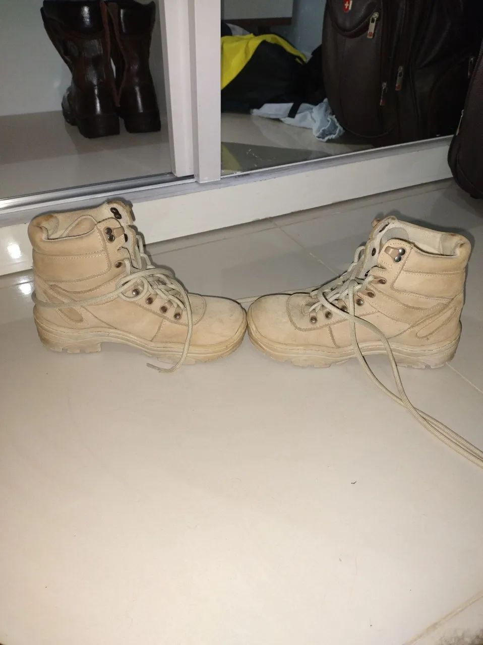 Bota tática em couro Defender® - Foto 4