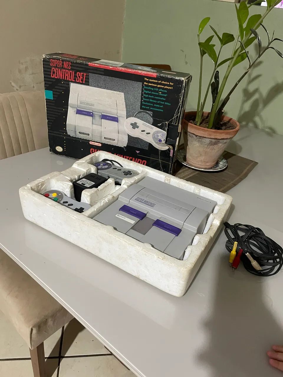 Super Nintendo completo com caixa e funcionando  - Foto 4