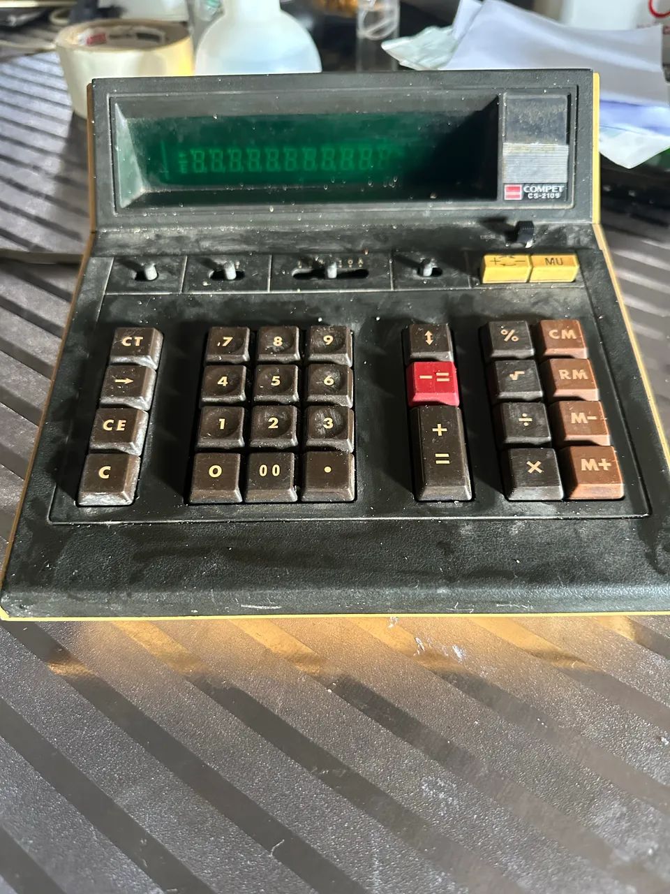 Calculadora Retrô Sharp Compet CS-2109