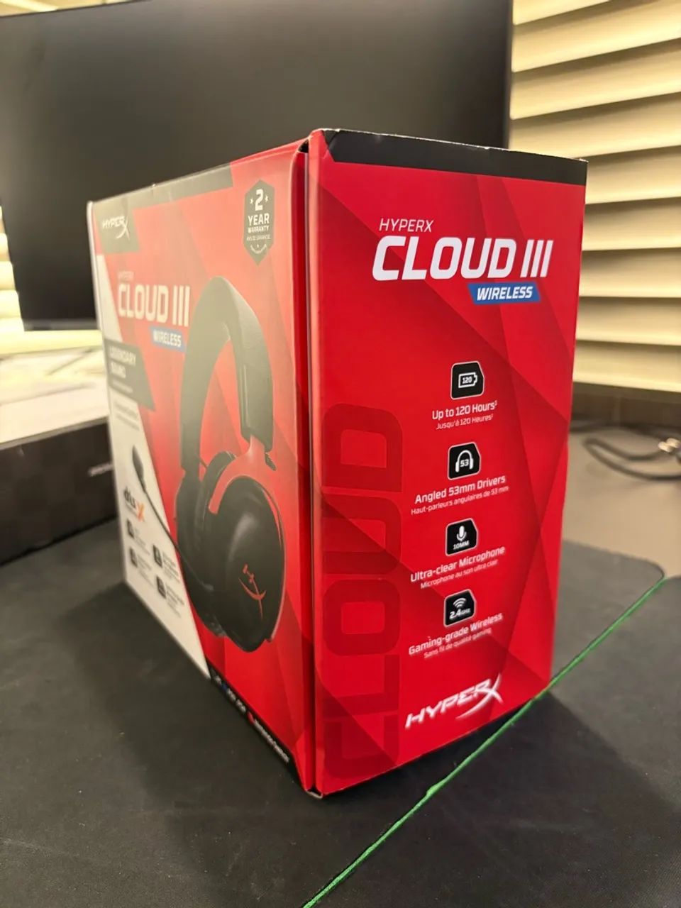 Headset Gamer HyperX Cloud III Wireless - Foto 5