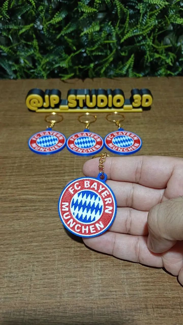 Kit 4 chaveiros do Bayern München - Foto 5
