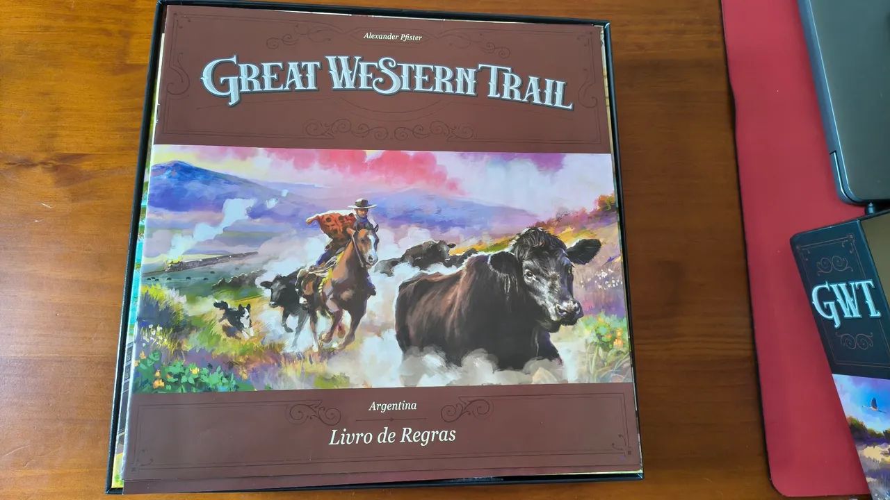 Great Western Trail Argentina + Insert impresso em 3d - Foto 2