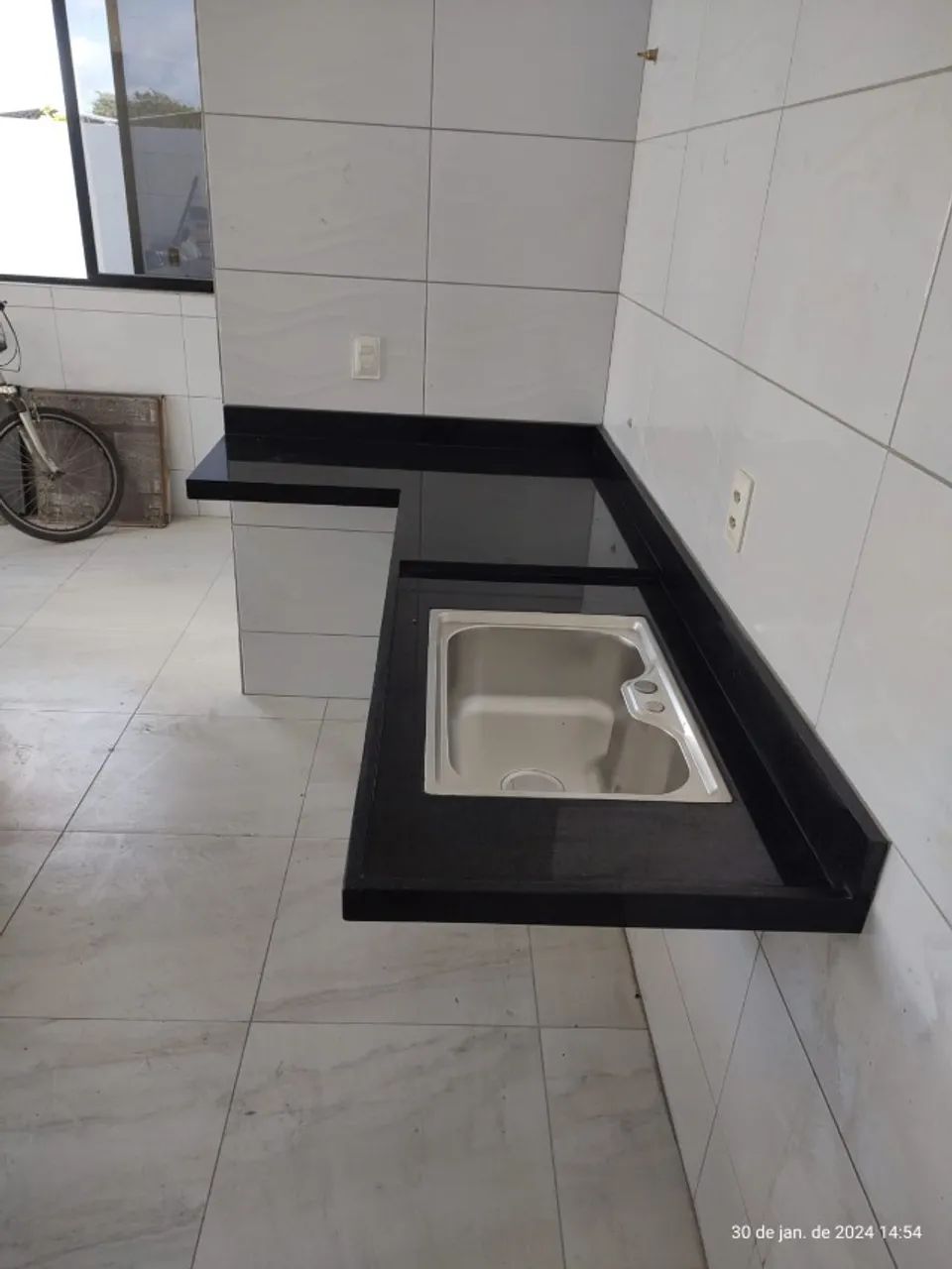 Bancada de cozinha verde Ubatuba  - Foto 3