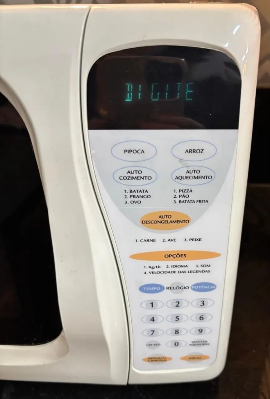 Micro-ondas Continental 30 Litros 127V Branco Funcionando - Foto 2