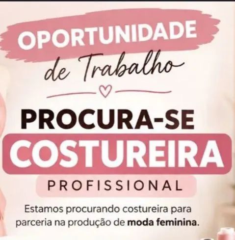 Precisa-se  de costureira 