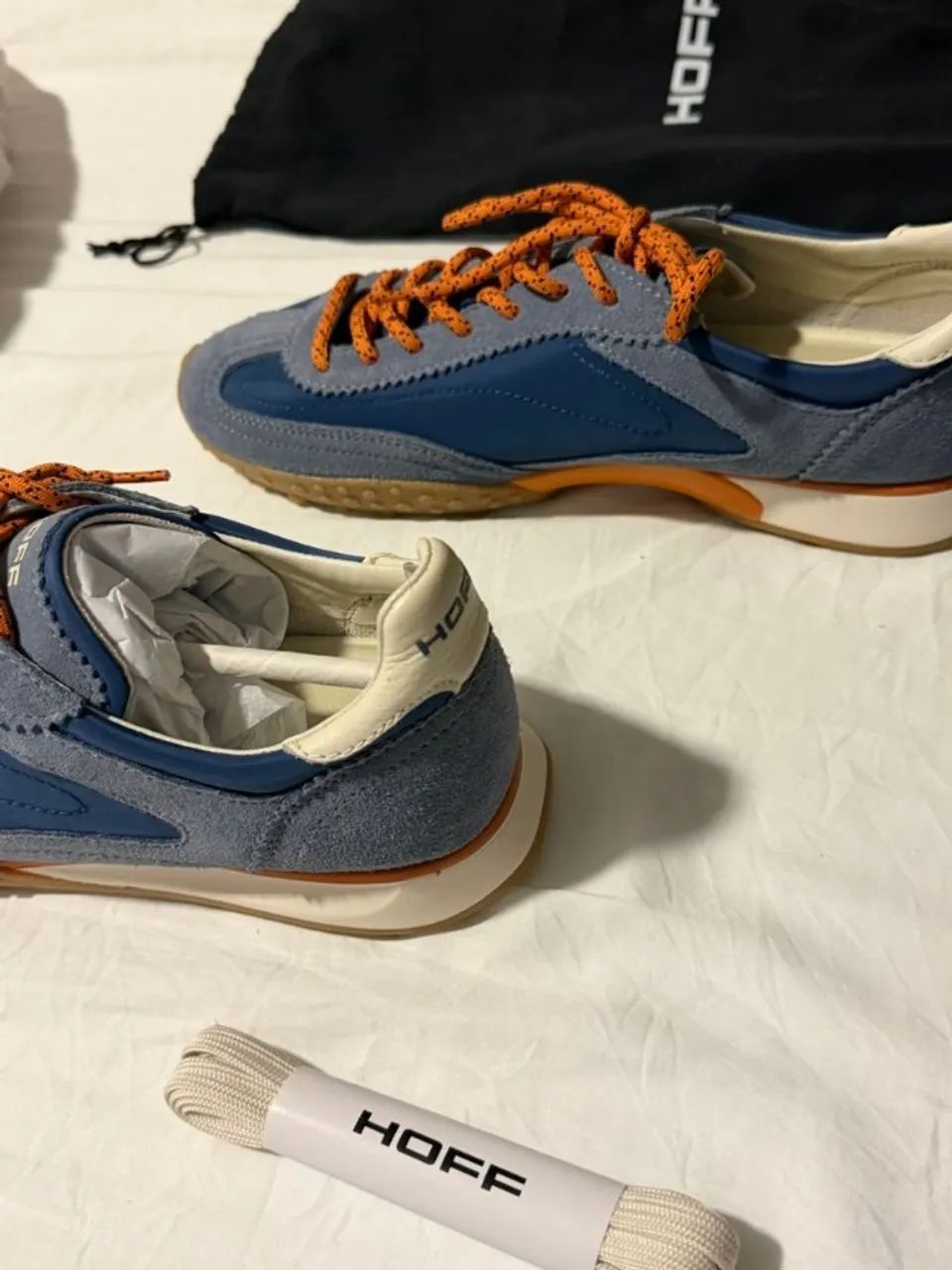 tênis hoff azul e laranja 38/39 - Foto 3