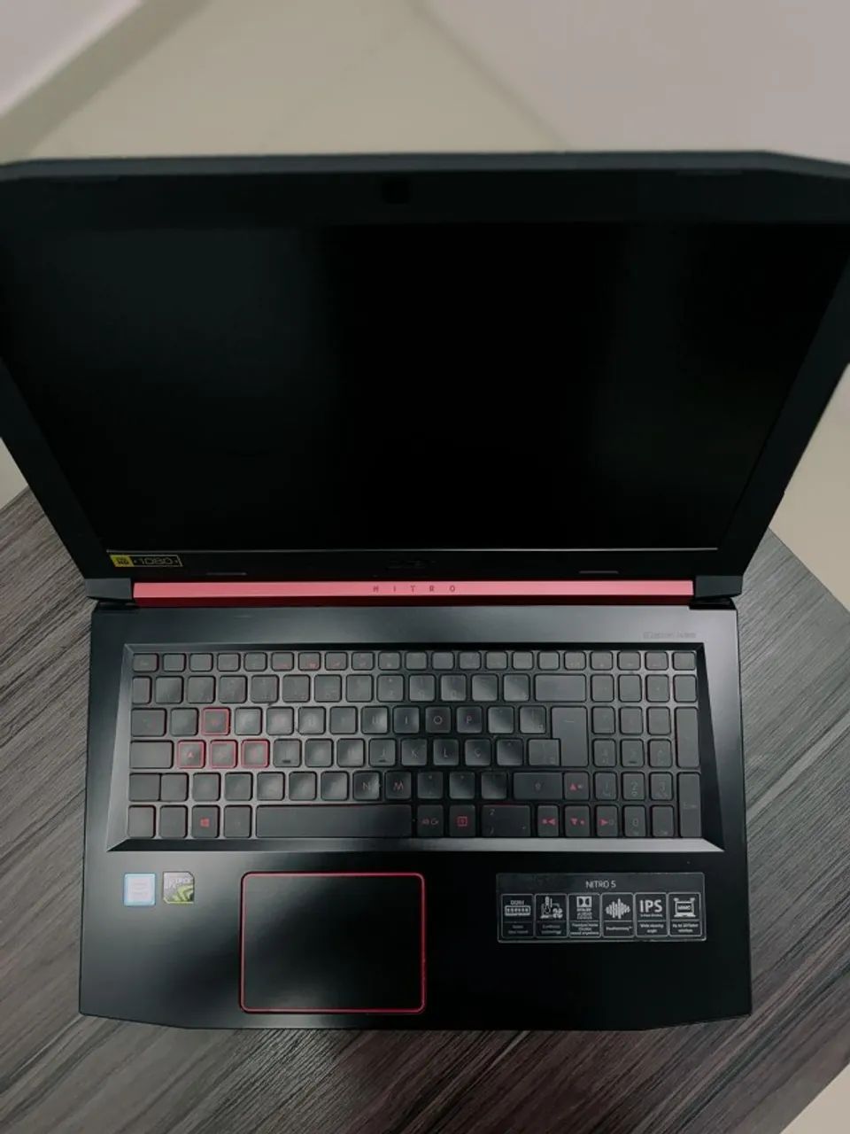 Notebook Acer Nitro 5 NTZ 1050ti | 16GB de RAM com 1T | SSD m2 256gb nvme ss510 - Foto 5