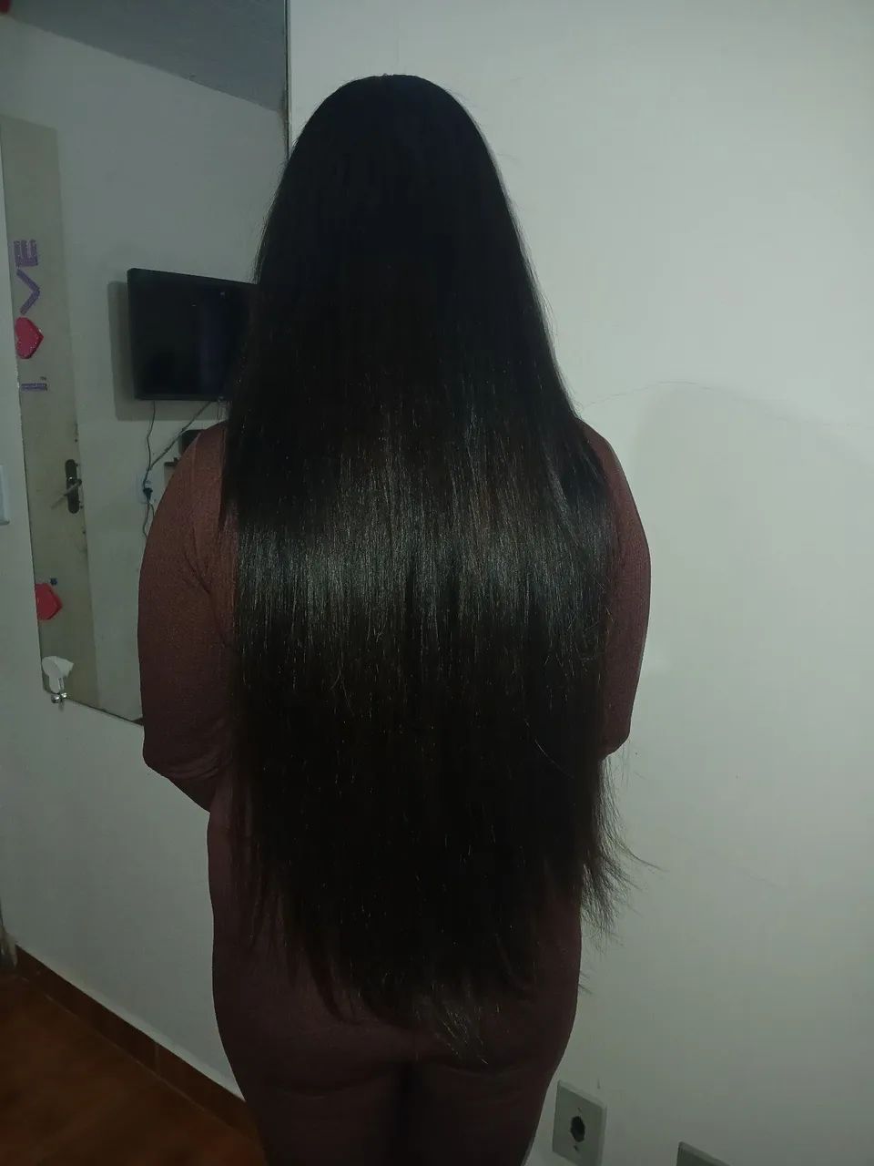 Mega hair humano 
