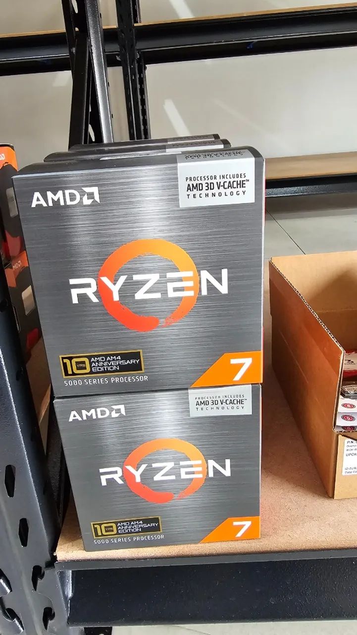 Processador AMD Ryzen 7 5800X3D 10th Anniversary Edition - LOJA