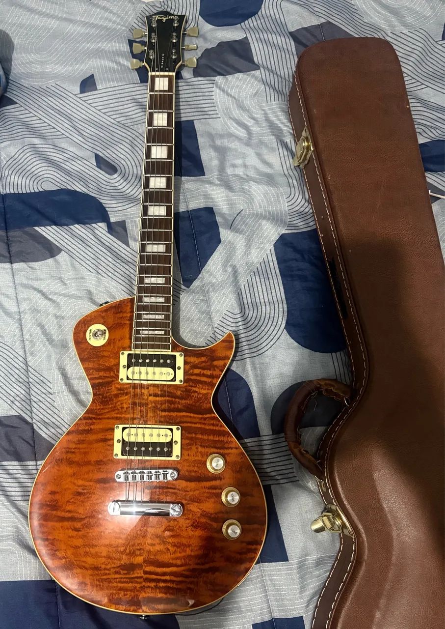 Guitarra Tagima Mirach FL + hard case  - Foto 4