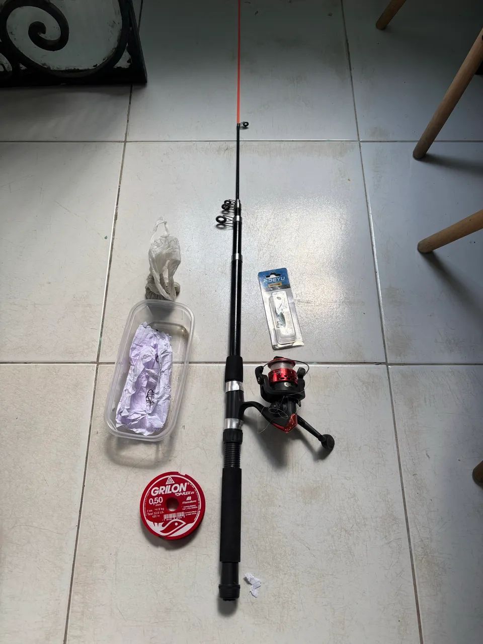Vara de pesca e molinete - Foto 2