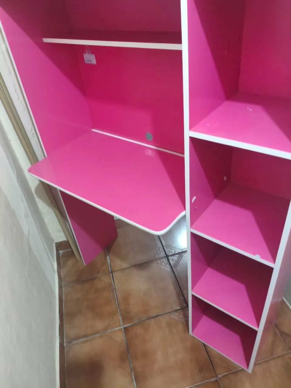 Escrivaninha Rosa para Menina - Foto 2