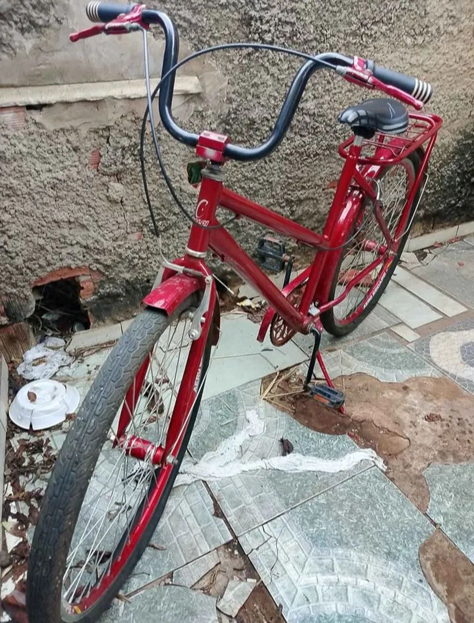Vendo uma bicicleta aro 26 ou troco num celular  - Foto 3
