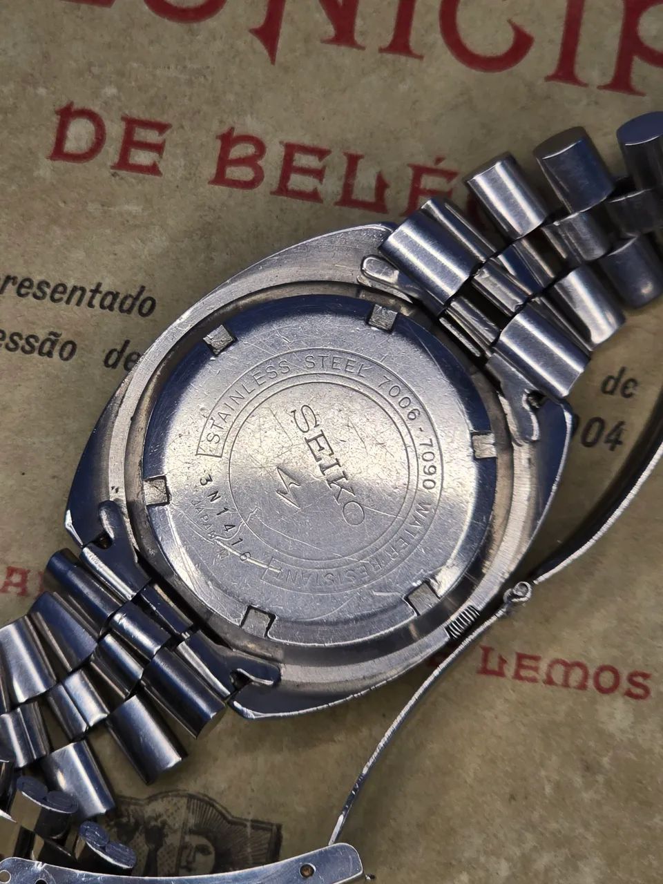 Relógio seiko 7006 automático  - Foto 4