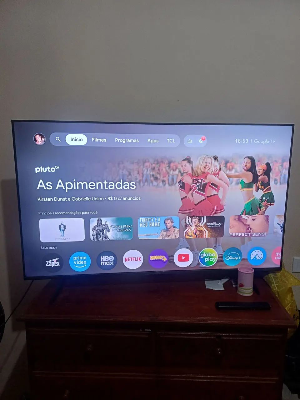 Smartv TCl 50 polegadas 