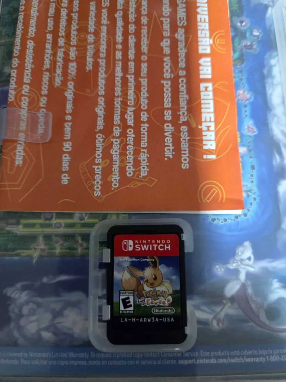 Jogo Pokemon Leta Go Eevee Switch - Foto 3