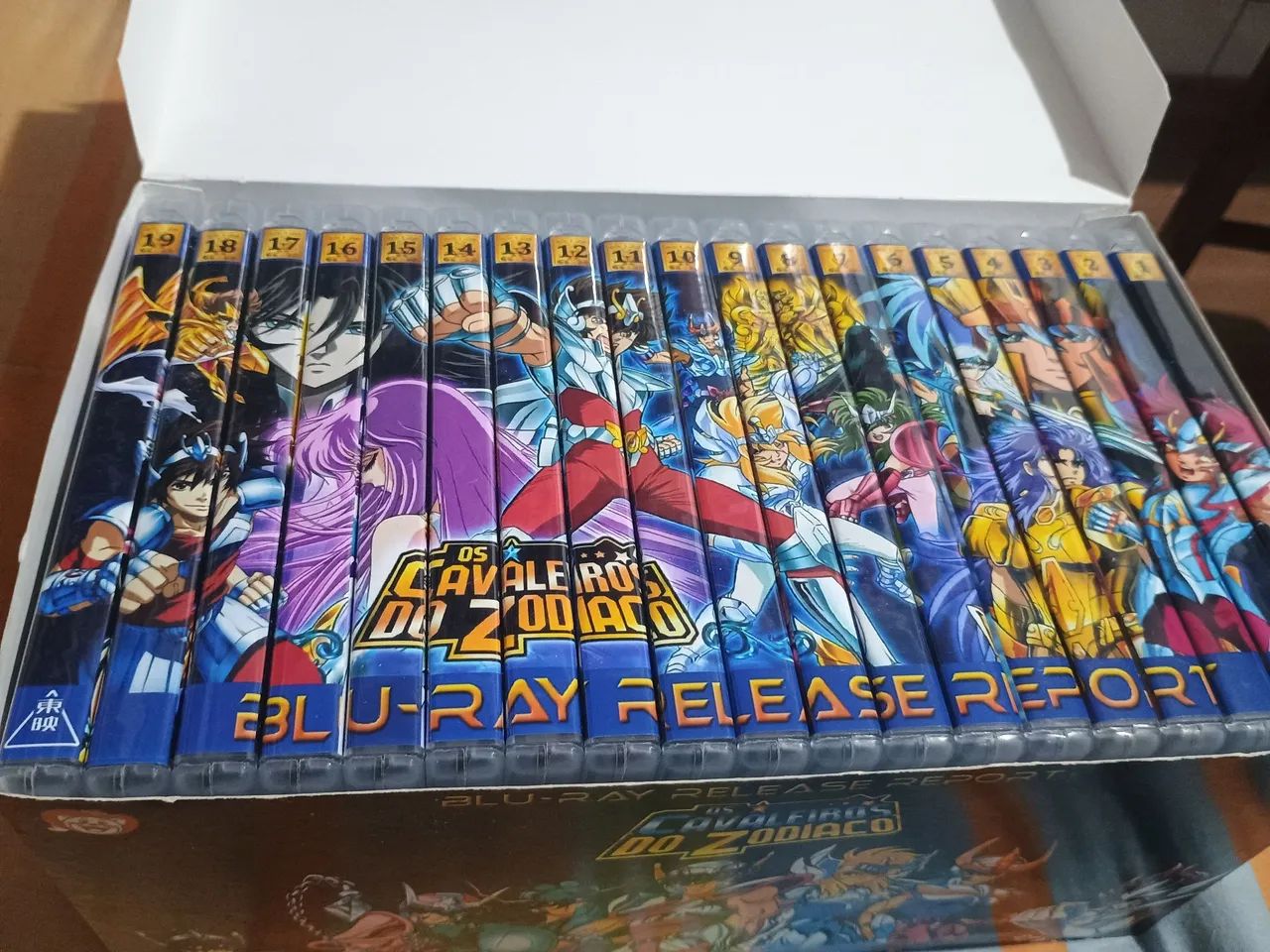 Cavaleiros do Zodíaco - completo Blu Ray - DVD, Blu-Ray e Vídeo