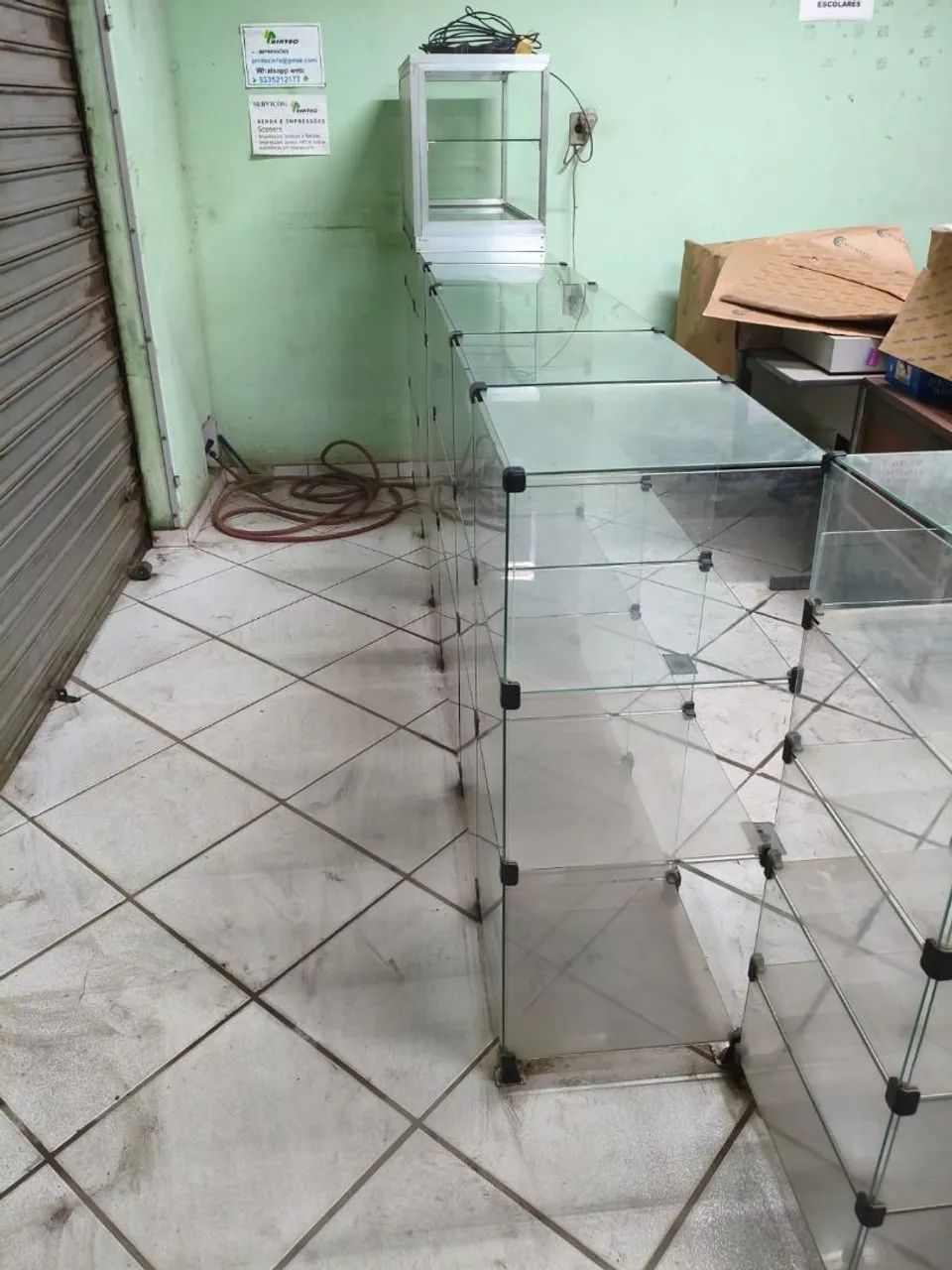 Balcões de vidro  - Foto 2