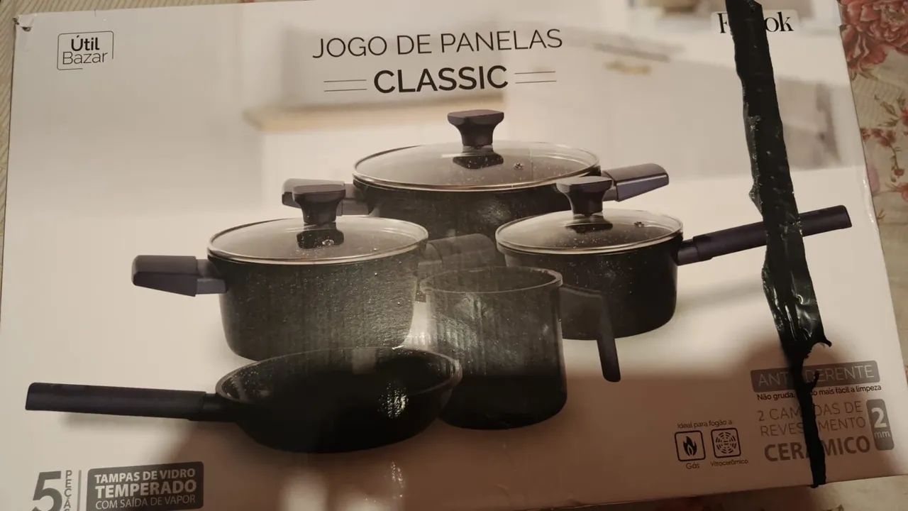 Jogo de panelas 