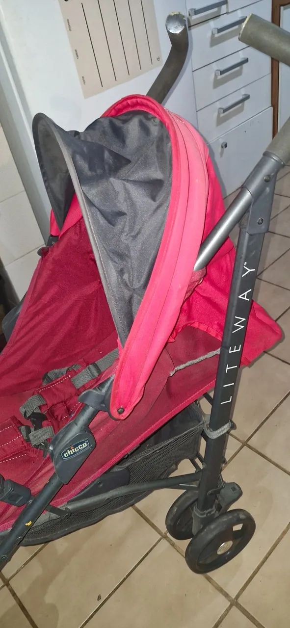 Carrinho de bebe chicco liteway ate 20kg - Foto 4