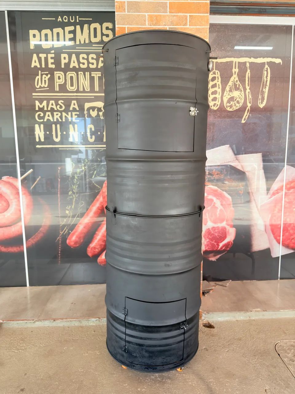 Defumador de tambor  - Foto 2